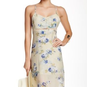 L Space misty maxi sage cover up dress small